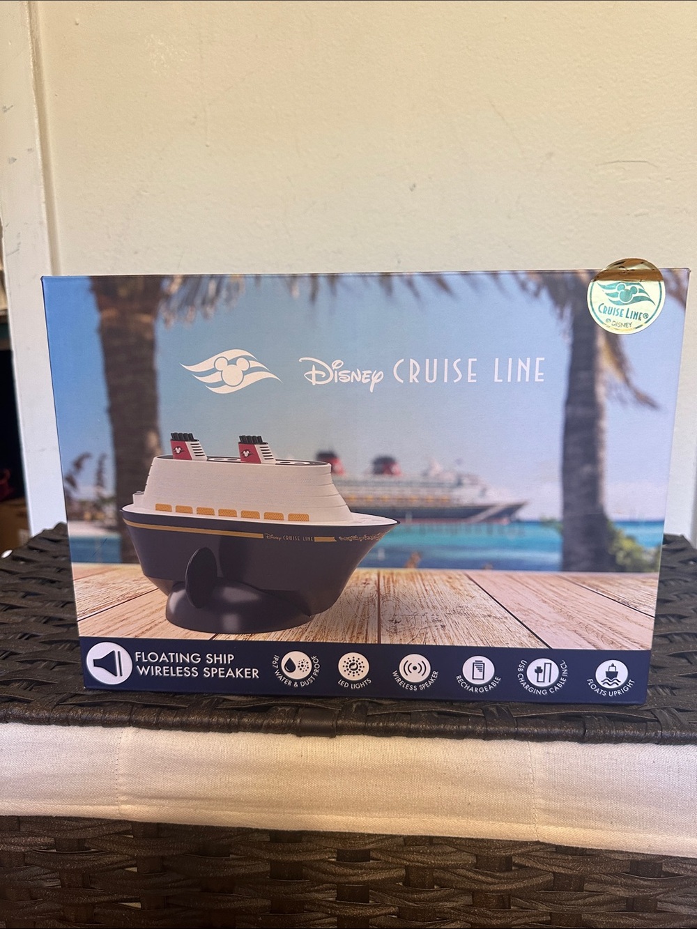 Disney Cruise Line Floating Ship Wireless Speaker - Blue & White